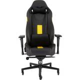 Gaming Chairs Corsair T2 Road Warrior Gaming Chair - Black/Yellow