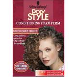 Perms Schwarzkopf Poly Style Conditioning Foam Perm for Dry/Colour Treated Hair