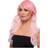 Smiffys Fashion Ombre Wig Wavy Long Pink