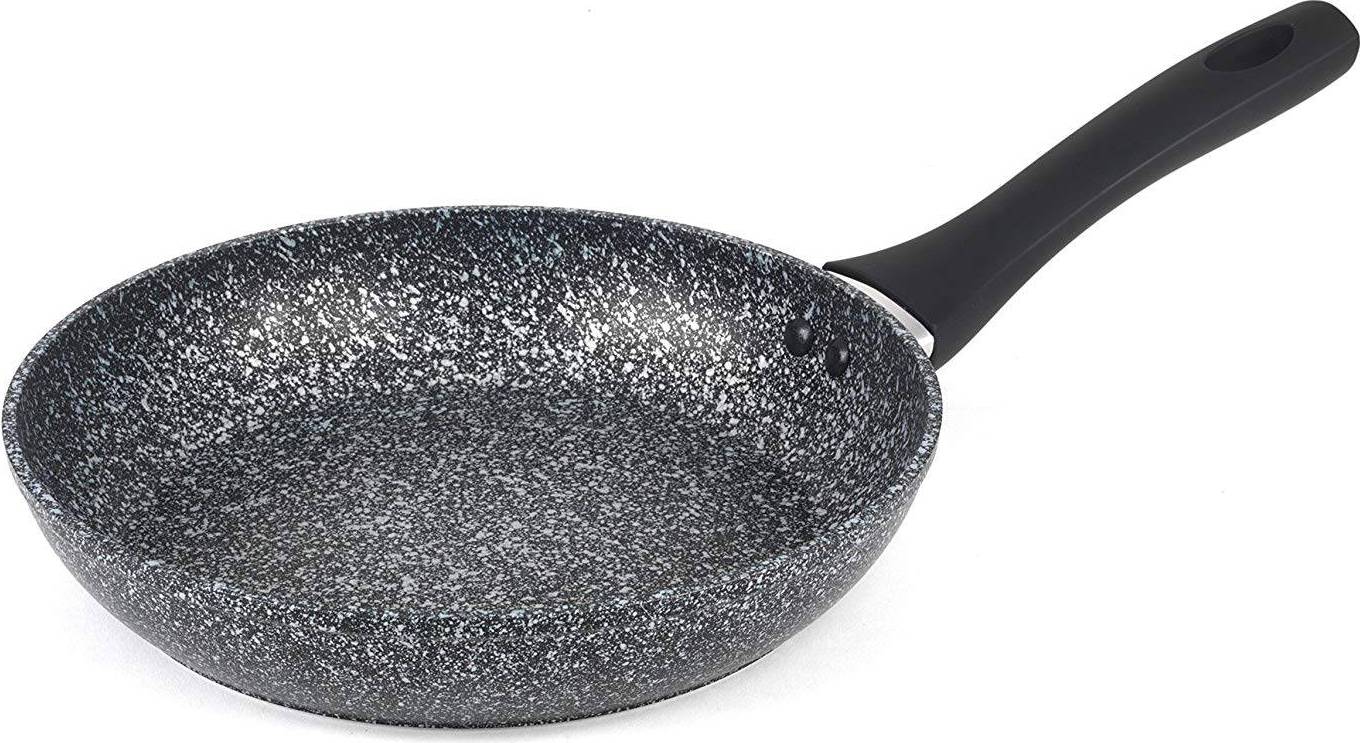 Salter COMBO-6442 Marble Collection 24cm and 28cm Frying Pans Grey 
