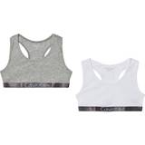 Calvin klein bralette Children's Clothing Calvin Klein Customized Stretch Girls Bralettes 2-pack - Grey Heather/White
