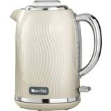 White and gold kettle Breville Flow 1.7L