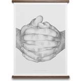 Wall Decorations on sale Paper Collective Folded Hands 50x70cm Poster