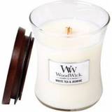 Woodwick White Tea & Jasmine Medium Scented Candle 274.9g