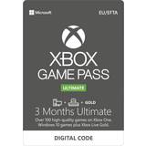 Redeem Cards Microsoft Xbox Game Pass Ultimate - 3 Months