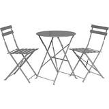 Café Group Outdoor Furniture Royalcraft Padstow Café Group, 1 Table inkcl. 2 Chairs