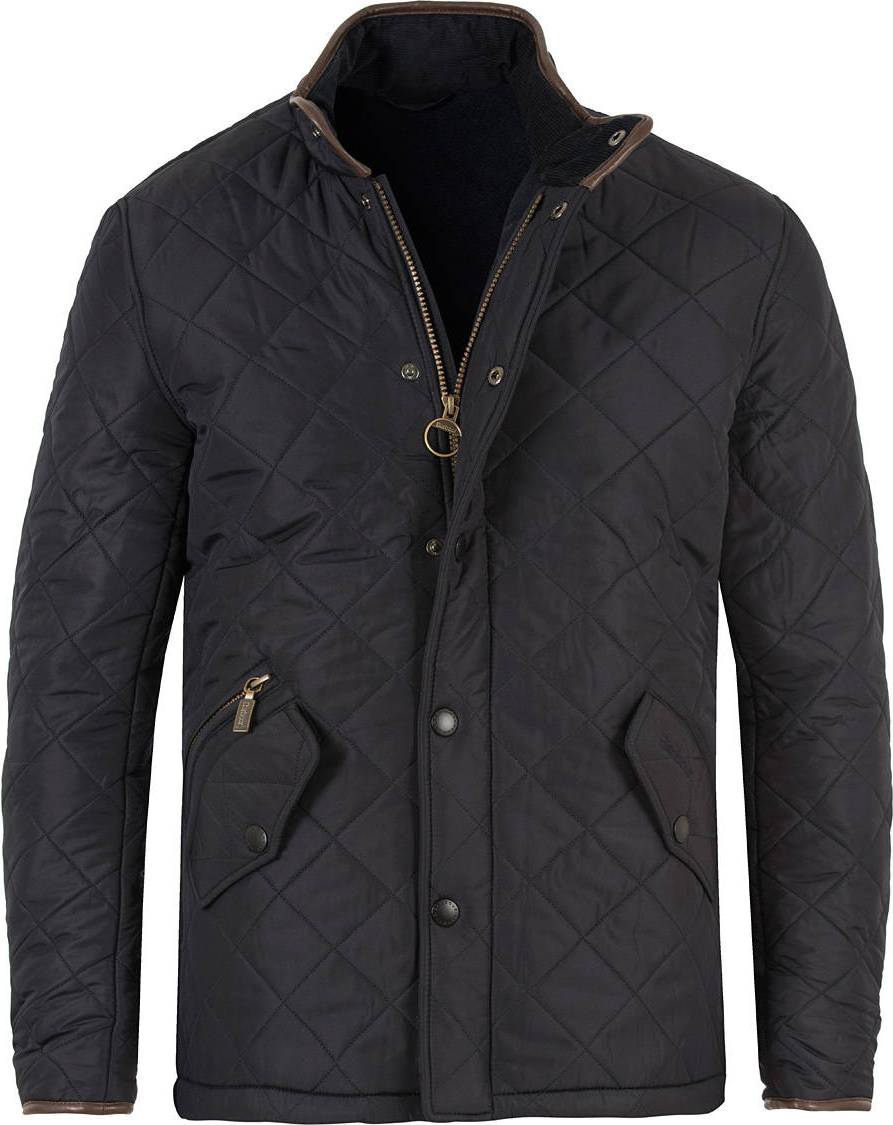 Barbour Powell Quilted Jacket - Navy • Find prices