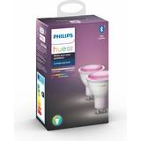 Philips hue gu10 Light Bulbs Philips Hue White and Color Ambiance LED Lamps 5.7W GU10 2-pack
