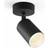 Philips Hue Fugato Black Ceiling Flush Light 8.2cm