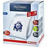 Vacuum Bags Accessories Vacuum Cleaner Miele GN XL HyClean 3D 8+4-pack