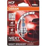 Halogen Lamps Osram H7 Night Breaker Laser Halogen Lamps 55W PX26d