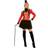 Smiffys Deluxe Ringmaster Lady Costume Red