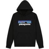 Patagonia P-6 Logo Uprisal Hoodie - Black