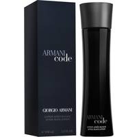 armani code after shave lotion