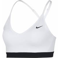 white and black nike sports bra