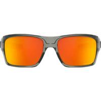 oakley men's turbine polarized rectangular sunglasses
