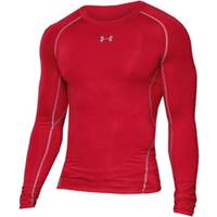 red long sleeve under armour shirt