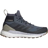 adidas terrex free hiker gtx blue black & raw desert