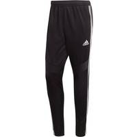 black and white adidas joggers mens