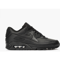 Nike Air Max 90 Leather M - Black • See the lowest price