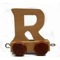 Bino Toy Vehicles Bino Wooden Train Letter R