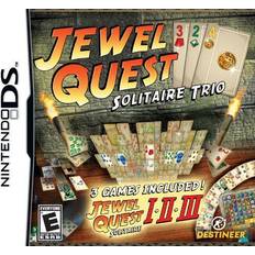 Party Nintendo DS Games Jewel Quest Solitaire Trio (DS)
