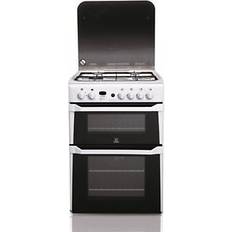 Indesit 60cm - Gas Ovens Cookers Indesit ID60G2W White