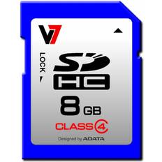 8 GB - SDHC Memory Cards & USB Flash Drives V7 SDHC Class 4 8GB