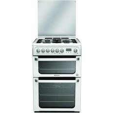Hotpoint 60cm - White Gas Cookers Hotpoint HUD61P S White