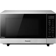Panasonic Countertop - Display - Medium size Microwave Ovens Panasonic NN-SF464MBPQ Silver