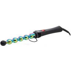 Integrated Stand Hair Stylers Gamma Piu Bubble Curling Wand 25mm