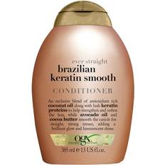OGX Bottle Conditioners OGX Ever Straight Brazilian Keratin Smooth Conditioner 385ml