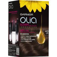 Garnier Olia Permanent Hair Colour #4.0 Dark Brown