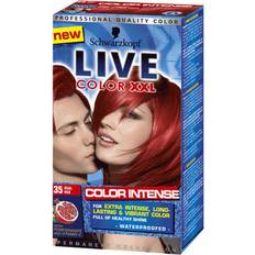 Men Permanent Hair Dyes Schwarzkopf Live Color XXL #35 Real Red