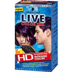 Men Permanent Hair Dyes Schwarzkopf Live Color XXL #087 Mystic Violet