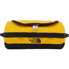 Yellow Toiletry Bags & Cosmetic Bags The North Face Base Camp Travel Canister S - Summit Gold/TNF Black