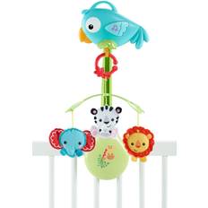 Fisher Price Baby Nests & Blankets Fisher Price Rainforest Friends 3-in-1 Musical Mobile