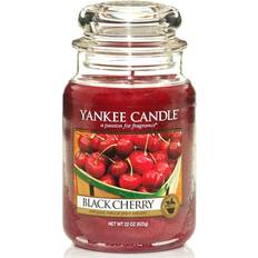 Candlesticks, Candles & Home Fragrances Yankee Candle Black Cherry Large Scented Candle 623g