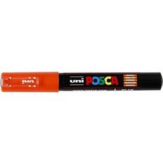Water Based Markers Uni Posca PC-1M Extra Fine Bullet Orange