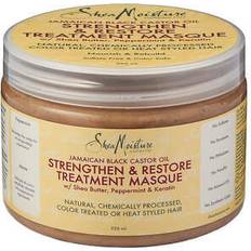 Calming Hair Masks Shea Moisture Jamaican Black Castor Oil Strengthen & Restore Treatment Masque 340g