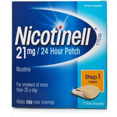 Nicotine Patches Medicines Nicotinell 21mg Step1 7pcs Patch