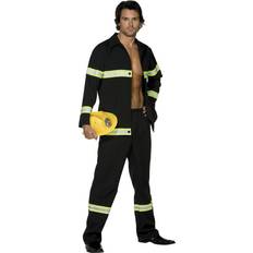Uniforms & Professions Fancy Dresses Smiffys Fever Fireman Costume
