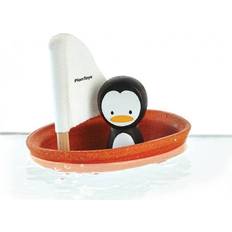 Plantoys Toy Vehicles Plantoys Sailing Boat Penguin