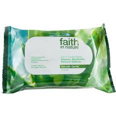 Faith in Nature 3-in-1 Facial Wipes 25-pack