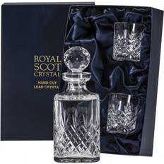 Glass Whiskey Carafes Royal Scot Crystal Edinburgh Whiskey Carafe 0.75L