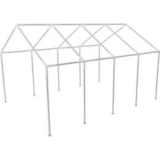 Silver Pavilions & Accessories vidaXL Steel Frame For Party Tent 40154 4x8 m