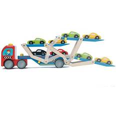Le Toy Van Cars Le Toy Van Race Car Transporter Set