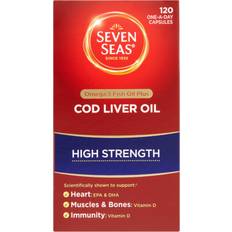 Seven Seas High Strength Cod Liver Oil 120 pcs