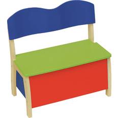Multicoloured Storage Benches Roba Child's Bench Chest