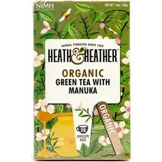 Heath & Heather Organic Green Tea with Manuka 20pcs